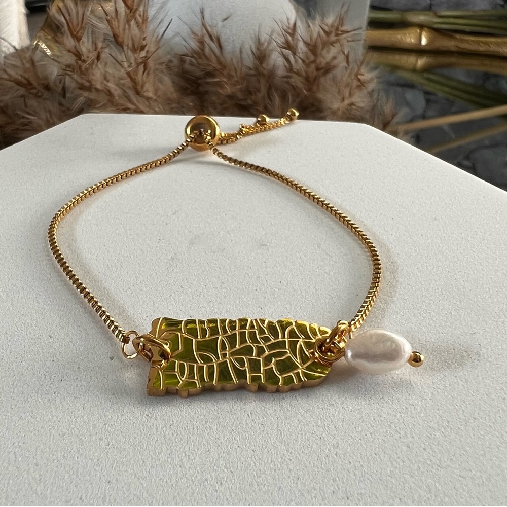 Puerto Rico Island Bracelet - Picture 2 of 6